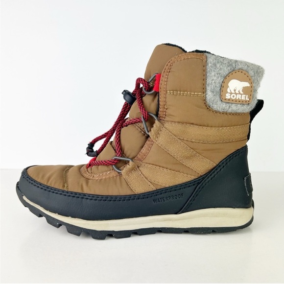 Sorel Whitney II Short Lace Elk Waterproof Tan Gray Black Snow Rain Unisex Boots - Picture 8 of 13